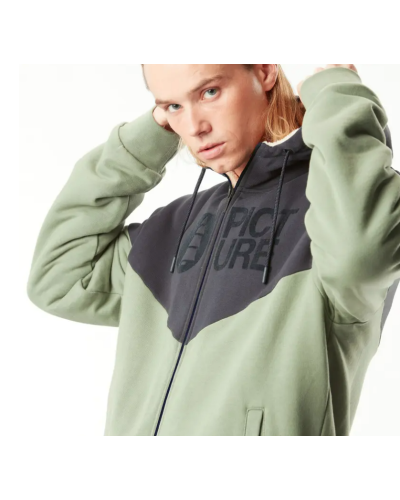 Veste Zippée Capuche "Basement Plush Zip Hoodie" - Picture