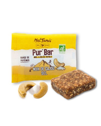 Pur'Bar bio Noix de cajou Sel