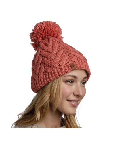 Knitted & Fleece Beanie Caryn