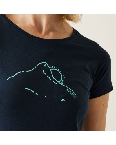 Tee Shirt "Womens Breezed V" - Regatta